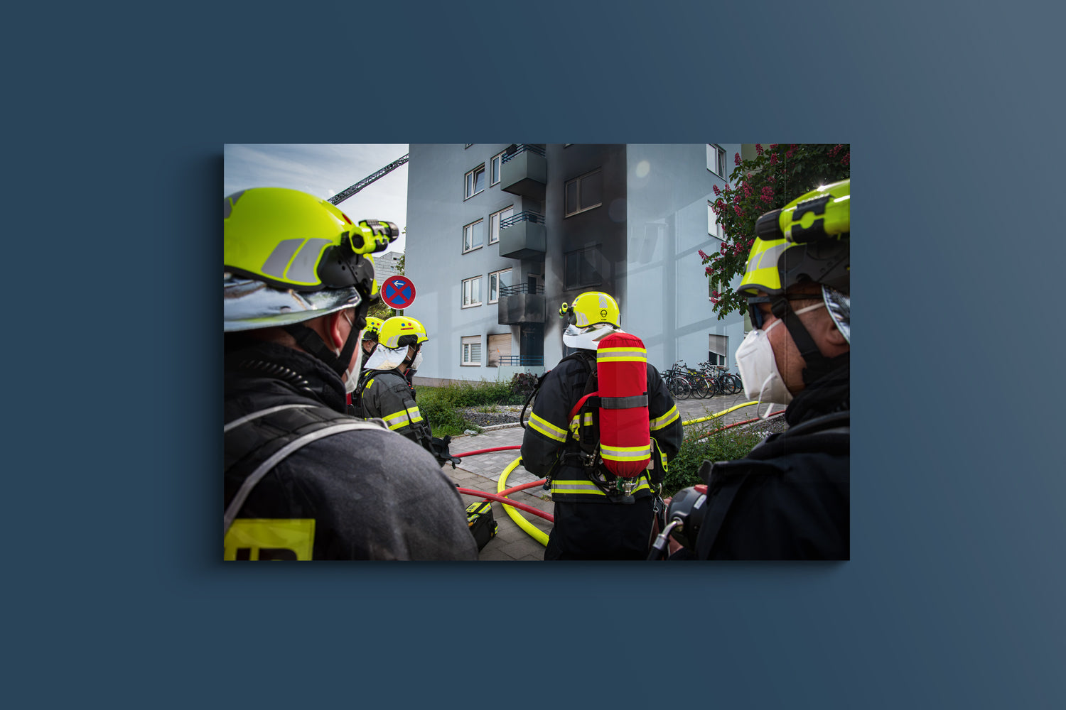 Die ANTS steht bereit (Alu-Dibond)