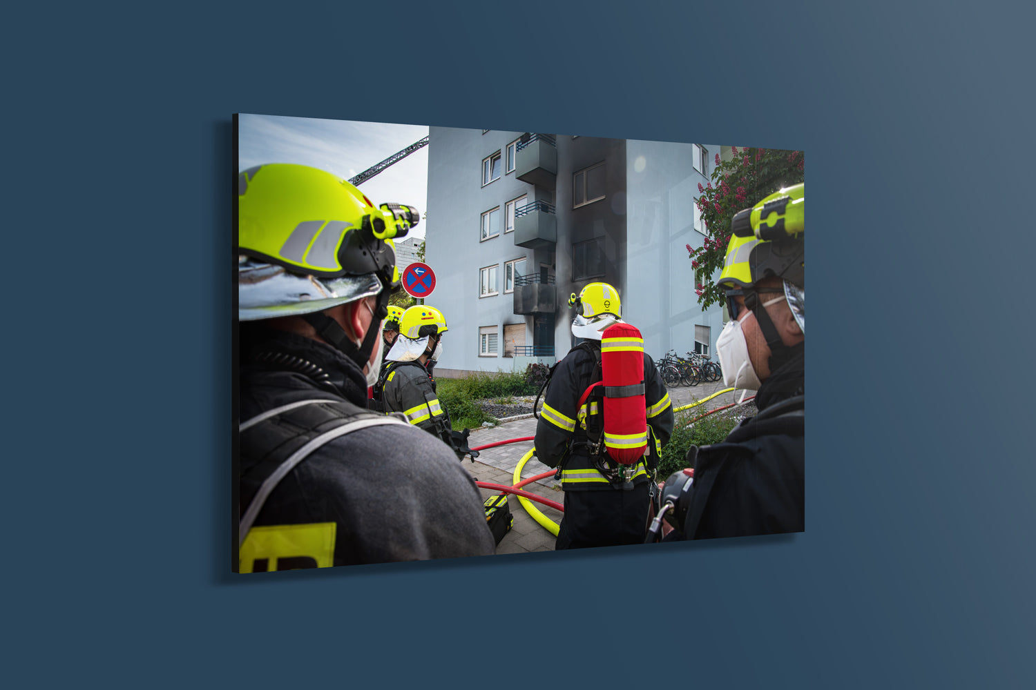 Die ANTS steht bereit (Alu-Dibond)