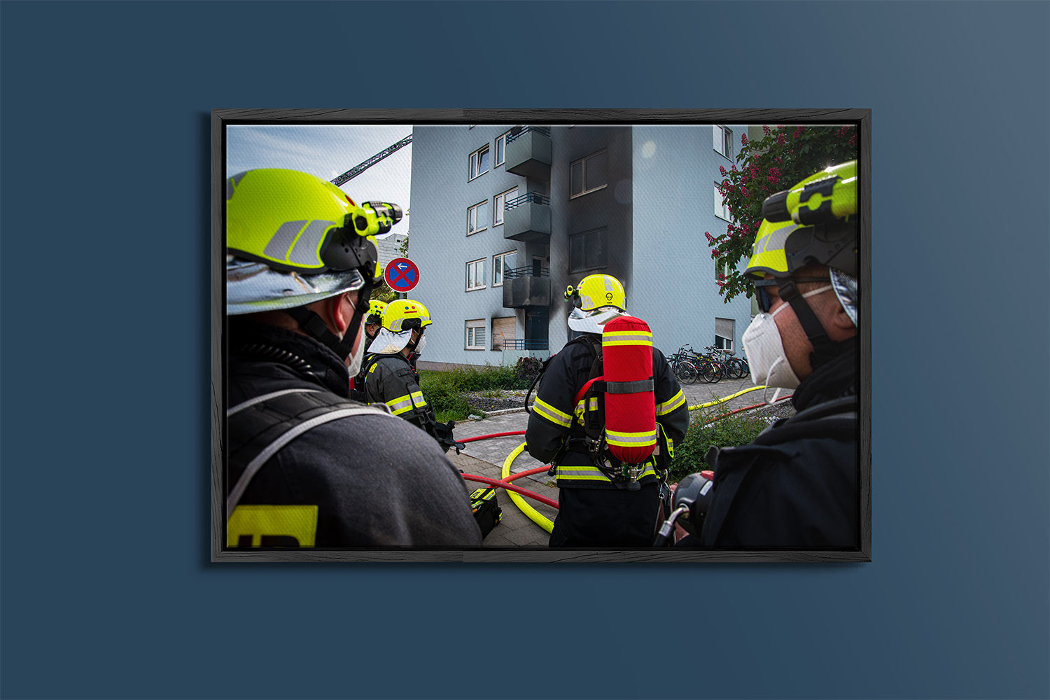 Die ANTS steht bereit (Gerahmtes Bild)