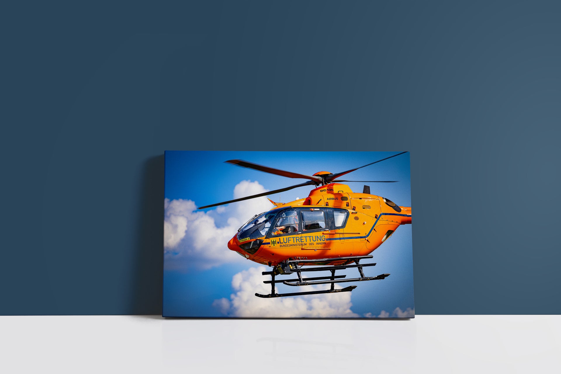 Christoph 2 nach schwerem Verkehrsunfall (Leinwand)