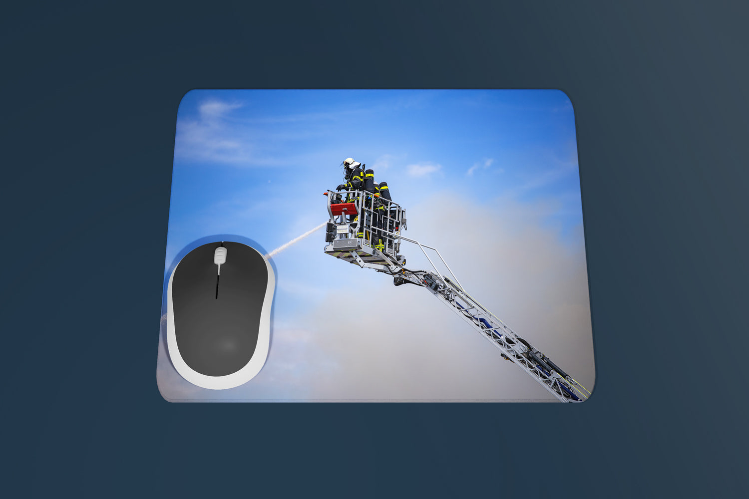 Feuerwehr im Einsatz (Mauspad)