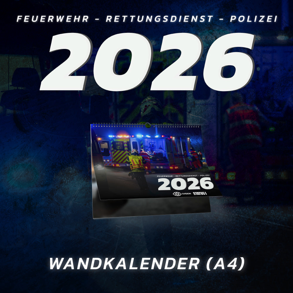 5VISION x STATUS 1 Wandkalender (DIN A4) 2026